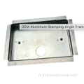 Fabrication du cadre d'angle d'estampage en aluminium OEM